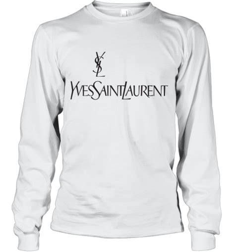 ysl long sleeve tee|YSL shirts price.